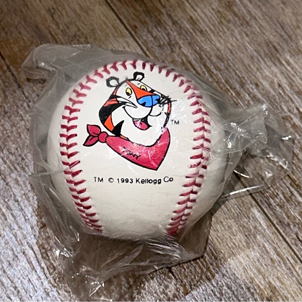 Vintage 1993 Kellogg Tony The‎ Tiger Baseball Collectible